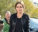 Olivia Palermo arrive à l'Hôtel National des Invalides pour assister au défilé prêt-à-porter Christian Dior printemps-été 2013. Paris, le 28 septembre 2012.