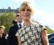 Marina Foïs arrive à l'Hôtel National des Invalides pour assister au défilé prêt-à-porter Christian Dior printemps-été 2013. Paris, le 28 septembre 2012.