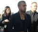 Kanye West arrive à l'Hôtel National des Invalides pour assister au défilé prêt-à-porter Christian Dior printemps-été 2013. Paris, le 28 septembre 2012.