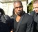 Kanye West arrive à l'Hôtel National des Invalides pour assister au défilé prêt-à-porter Christian Dior printemps-été 2013. Paris, le 28 septembre 2012.