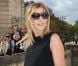 Clotilde Courau arrive à l'Hôtel National des Invalides pour assister au défilé prêt-à-porter Christian Dior printemps-été 2013. Paris, le 28 septembre 2012.