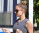Nicole Richie poursuit ses efforts pour conserver son corps tonique et sort de sa salle de sport à Los Angeles le 27 septembre 2012