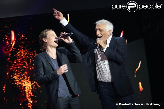 Photos exclusives de Benabar et Gerard Darmon et tous les grands artistes prises en live sur l'émission Hier Encore diffusée le 29 septembre en prime time sur France 2