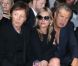 Sir Paul McCartney, Kate Moss et Mario Testino assistent au défilé Stella McCartney printemps-été 2013 à l'Opéra Garnier. Paris, le 1er octobre 2012.