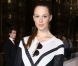 Elettra Rossellini Wiedemann assiste au défilé Stella McCartney printemps-été 2013 à l'Opéra Garnier. Paris, le 1er octobre 2012.