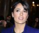 Salma Hayek assiste au défilé Stella McCartney printemps-été 2013 à l'Opéra Garnier. Paris, le 1er octobre 2012.