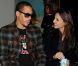 Joey Starr et Virginie Ledoyen assistent côte à côte au défilé Paul &amp; Joe printemps-été 2013 au Pavillon Cambon. Paris, le 2 octobre 2012.