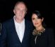 François-Henri Pinault et Salma Hayek assistent au défilé Alexander McQueen printemps-été 2013au Centquatre. Paris, le 2 octobre 2012.