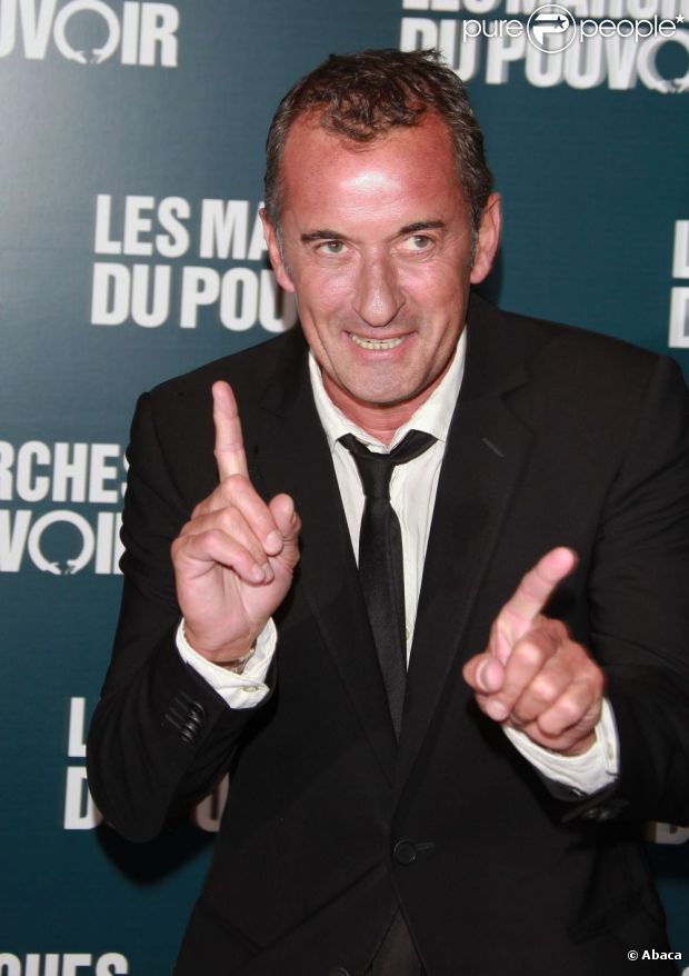 Christophe Dechavanne à Paris, le 18 octobre 2011.