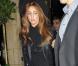 Lady Gaga quitte à son hôtel à Londres, le lundi 8 octobre 2012.
