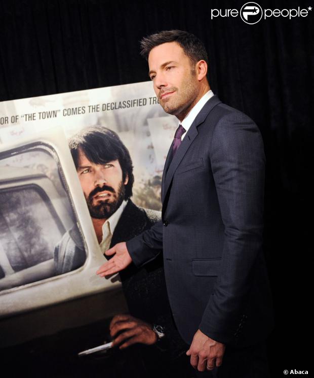 Ben Affleck lors de l'avant-première du film Argo à Washington le 10 octobre 2012