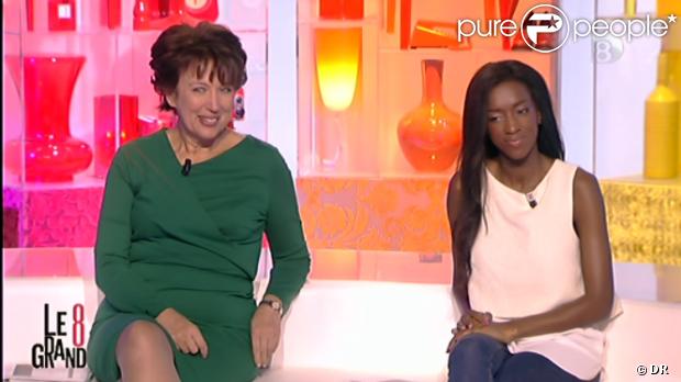 Hapsatou Sy dans Le Grand 8, vendredi 12 octobre 2012 sur D8