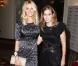 La princesse Beatrice d'York quittant avec l'animatrice Tess Daly la soirée caritative Maggie's Autumn au Mandarin Imperial de hyde Park, à Londres, le 9 octobre 2012.