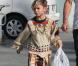 Shopping en famille pour Gwen Stefani, Gavin Rossdale et leurs fils Kingston et Zuma. Studio City, Los Angeles, le 13 octobre 2012.