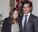 Olivia Palermo et son compagnon Johannes Huebl au déjeuner Montblanc pour la présentation de la collection L'Aubrac à Paris le 16 octobre 2012.
