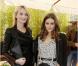 Sarah Marshall et Olivia Palermo prennent la pose au déjeuner Montblanc pour la présentation de la collection L'Aubrac à Paris le 16 octobre 2012.