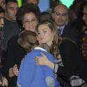 Letizia et Felipe d'Espagne : Amoureux et entourés d'enfants à Madrid