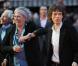 Le groupe Rolling Stones à l'avant-première du documentaire  Crossfire Hurricane  à Londres, le 18 octobre.