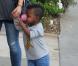 Sandra Bullock et son adorable fils adoptif Louis à Los Angeles le 18 octobre 2012.