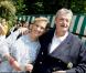 Guy Carlier et Joséphine Dard à Roland-Garros le 3 juin 2009.