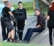  Ryan Gosling et Rooney Mara sur le plateau du film encore sans titre de Terrence Malick, à Austin, Texas. Septembre 2012. 