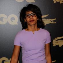 Audrey Pulvar à Paris, le 18 janvier 2012.