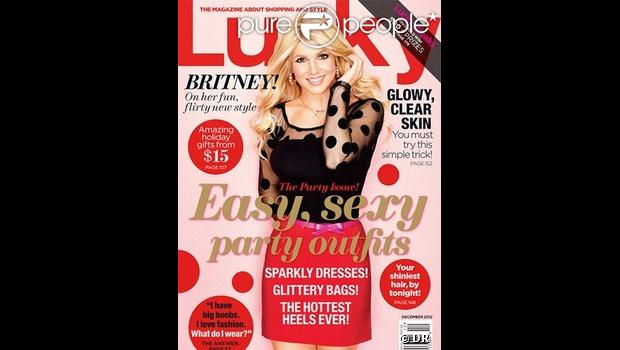 Britney Spears - Lucky Magazine daté de novembre 2012.