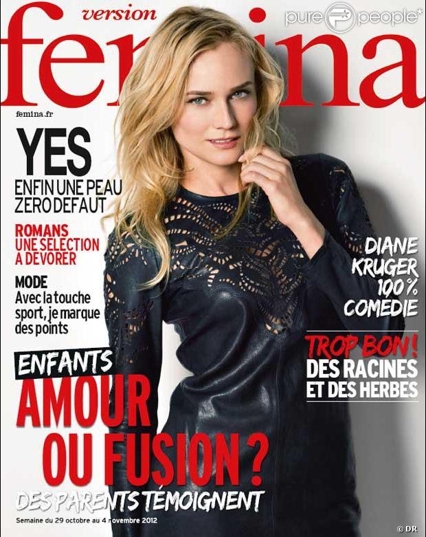 Diane Kruger en couverture de Version Femina