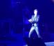 Johnny Hallyday donne un concert à Moscou, le samedi 27 octobre 2012.