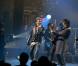 Johnny Hallyday se produit à New York, le 7 octobre 2012, avec son Jamais Seul Tour.