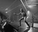 Johnny Hallyday se produit à New York, le 7 octobre 2012, avec son Jamais Seul Tour.