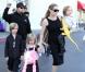 Angelina Jolie takes the kids out to shop for their Halloween costumes at a local Party City Store in Studio City, Los Angeles, CA, USA on October 28, 2012. The 37-year-old actress held tightly onto her twins, Vivienne Marcheline Jolie-Pitt and Knox Léon Jolie-Pitt, while her older daughter Shiloh Nouvel Jolie-Pitt picked out her own accessories. Photo by Ramey Agency/ABACAPRESS.COM29/10/2012 - Los Angeles