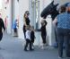 Angelina Jolie emmène trois de ses enfants faire du shopping pour Halloween le 28 octobre 2012 à Sherman Oaks en Californie dans le magasin Party City