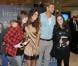 Fan Event pour le film Twilight - chapitre 5 : Révélation (2e partie) à Dublin le 27 octobre 2012 avec Kellan Lutz et Nikki Reed, alias Emmett Cullen et Rosalie Hale dans la saga