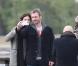 Delphine Chanéac et Chris Vance prennent la pose à Paris.