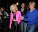 Gwen Stefani, très sexy, ressemble à un personnage de  Grease  avec une balle dans la tête à la soirée Halloween de Jonathan Ross à Londres, le 31 octobre, 2012.