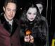 Kate Moss et son mari Jamie Hince arrivent déguisés en Gomez et Morticia Addams à la soirée d'Halloween de Jonathan Ross à Londres, le 31 octobre, 2012.