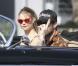  Adam Levine et sa compagne Behati Prinsloo, superbe représentante de Victoria's Secret, à Los Angeles le 31 octobre 2012. 