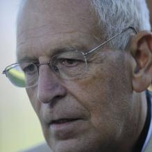 L'ex-patron de TF1 Patrick Le Lay à Avignon, le 28 août 2010.
