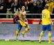 Zlatan Ibrahimovic, auteur d'une partie mémorable face à l'Angleterre à la Friends Arena de Solna en inscrivant un quadruplé dont un retourné accrobatique des 30 mètres en fin de match le 14 novembre 2012