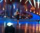 Sandrine Quétier chante  Mama said  de Lenny Kravitz sur le plateau de  Danse avec les stars  sur TF1 en octobre 2011.