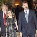 Princesse Letizia : Sexy et en transparence au Ritz pour le 29e Prix Cerecedo