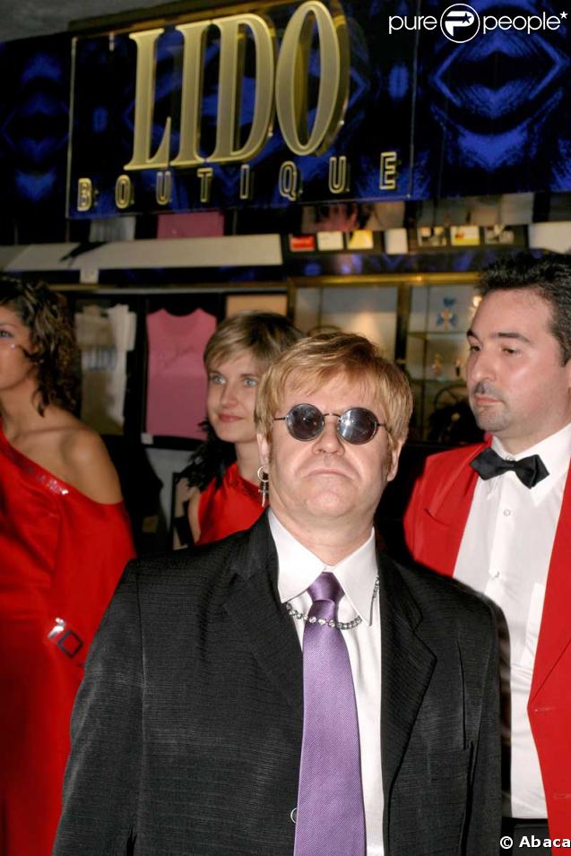 Le sosie de Elton John