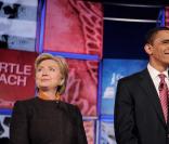 Hillary Clinton et Barack Obama