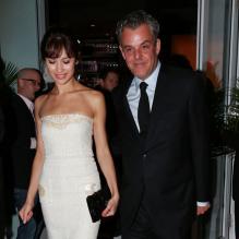 Olga Kurylenko et Danny Huston à la soirée "Art Basel Miami Beach 2012" à Miami, le 5 decembre 2012