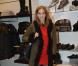 Frédérique Bel à la soirée Geox le 13 décembre à Pris, au profit de l'Unicef