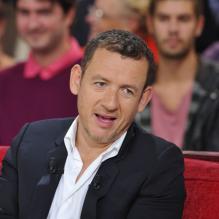 Dany Boon pendant l'enregistrement de l'émission Vivement Dimanche à Paris le 10 octobre.
