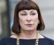 Anjelica Huston sur le tournage de la série Smash à New York, le 14 septembre 2012.