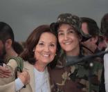 Ingrid Betancourt heureuse de retrouver sa maman
