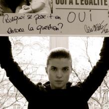 Cécile Cassel s'engage en faveur du mariage pour tous.